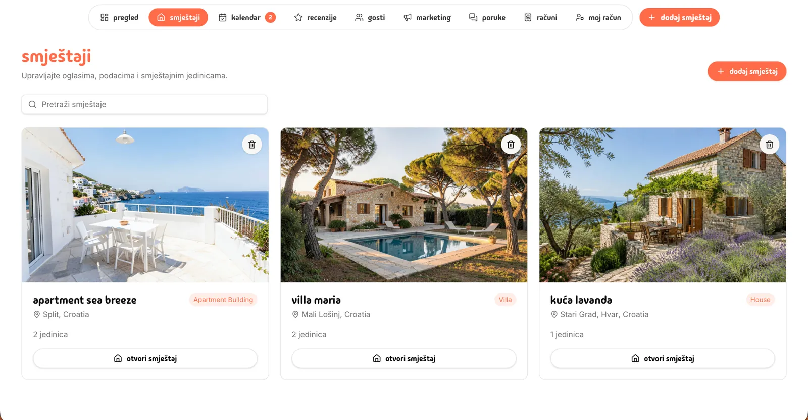 Livvi property list inside the host account